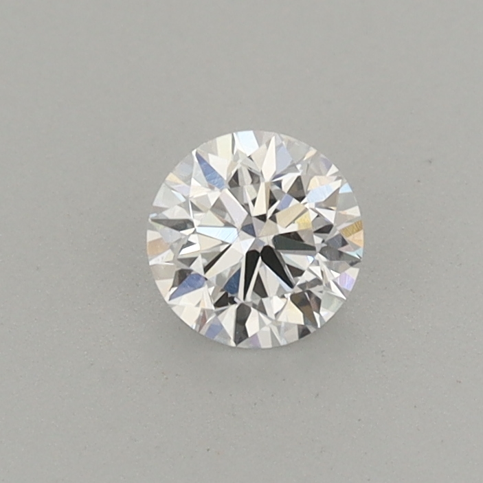 Actual 0.31 carat D Round lab-grown diamond
