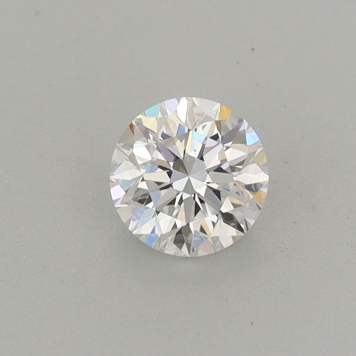 Actual 0.32 carat D Round lab-grown diamond