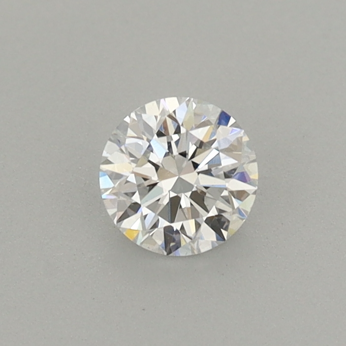 Actual 0.32 carat D Round lab-grown diamond