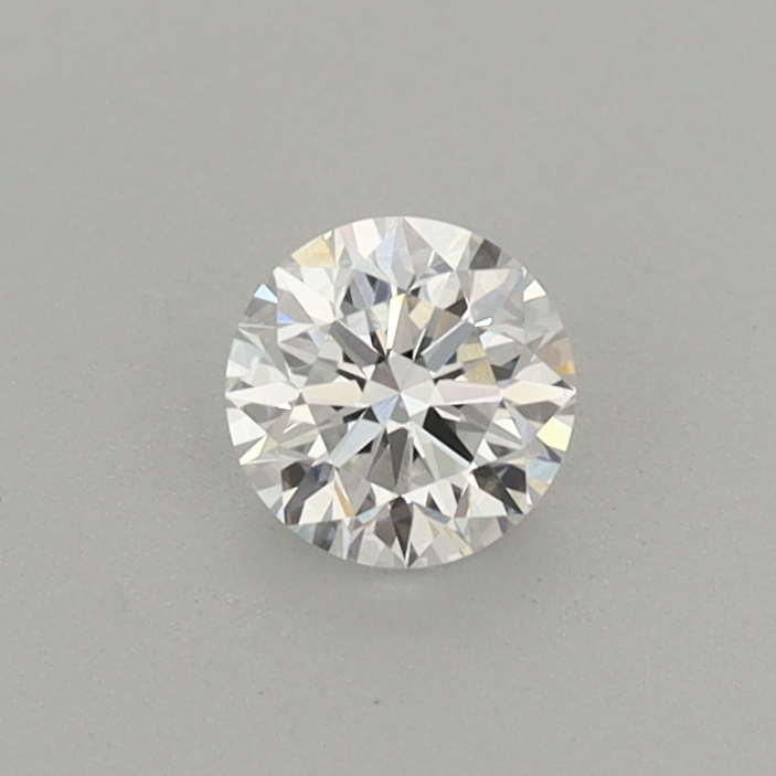 Actual 0.32 carat D Round lab-grown diamond